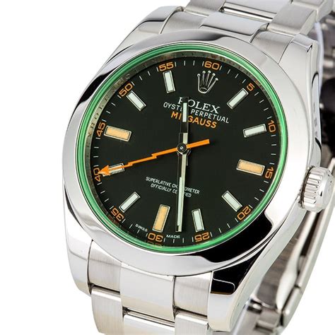 rolex milgauss green sapphire crystal|其他.